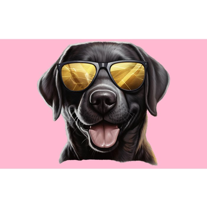 Funny Labrador Colorful Graffiti Dog Lover Bumper Sticker