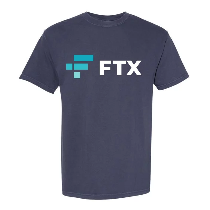 FTX Logo Crypto Cryptocurrency FTT Coin Garment-Dyed Heavyweight T-Shirt