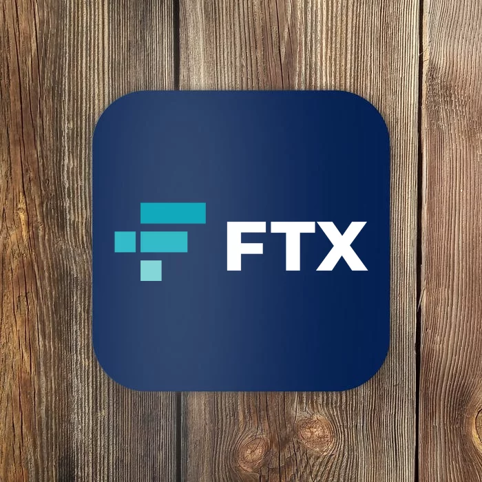 FTX Logo Crypto Cryptocurrency FTT Coin Coaster