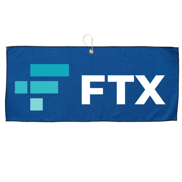 FTX Logo Crypto Cryptocurrency FTT Coin Large Microfiber Waffle Golf Towel