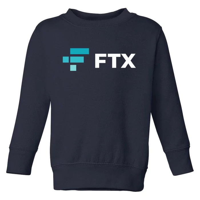 FTX Logo Crypto Cryptocurrency FTT Coin Toddler Sweatshirt