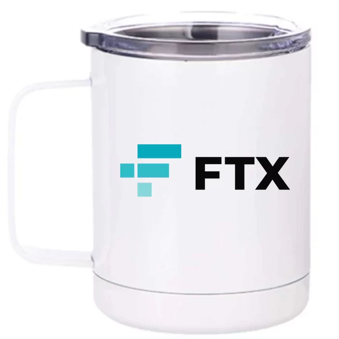 FTX Logo Crypto Cryptocurrency FTT Coin Front & Back 12oz Stainless Steel Tumbler Cup