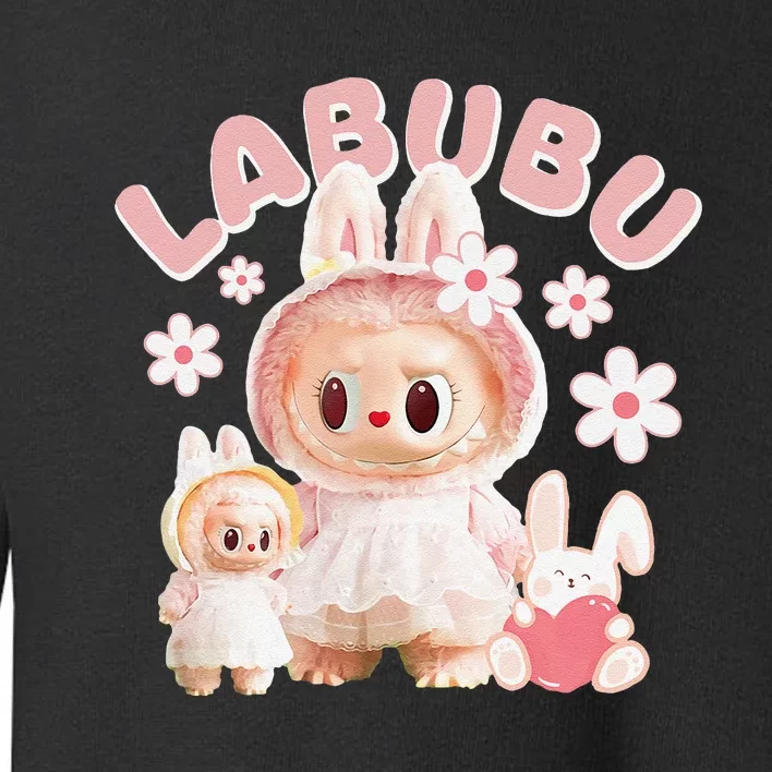 Funny Labubu Cute Labubu The Monsters Pin.K Meme Toddler Sweatshirt