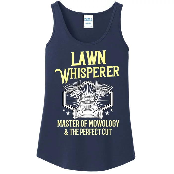 Funny Lawn Care Gift Landscaper Mowing Ladies Essential Tank