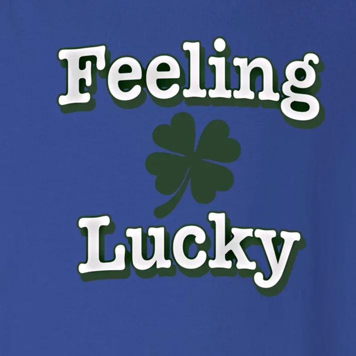 Feeling Lucky Clover Graphic Gift Toddler Long Sleeve Shirt