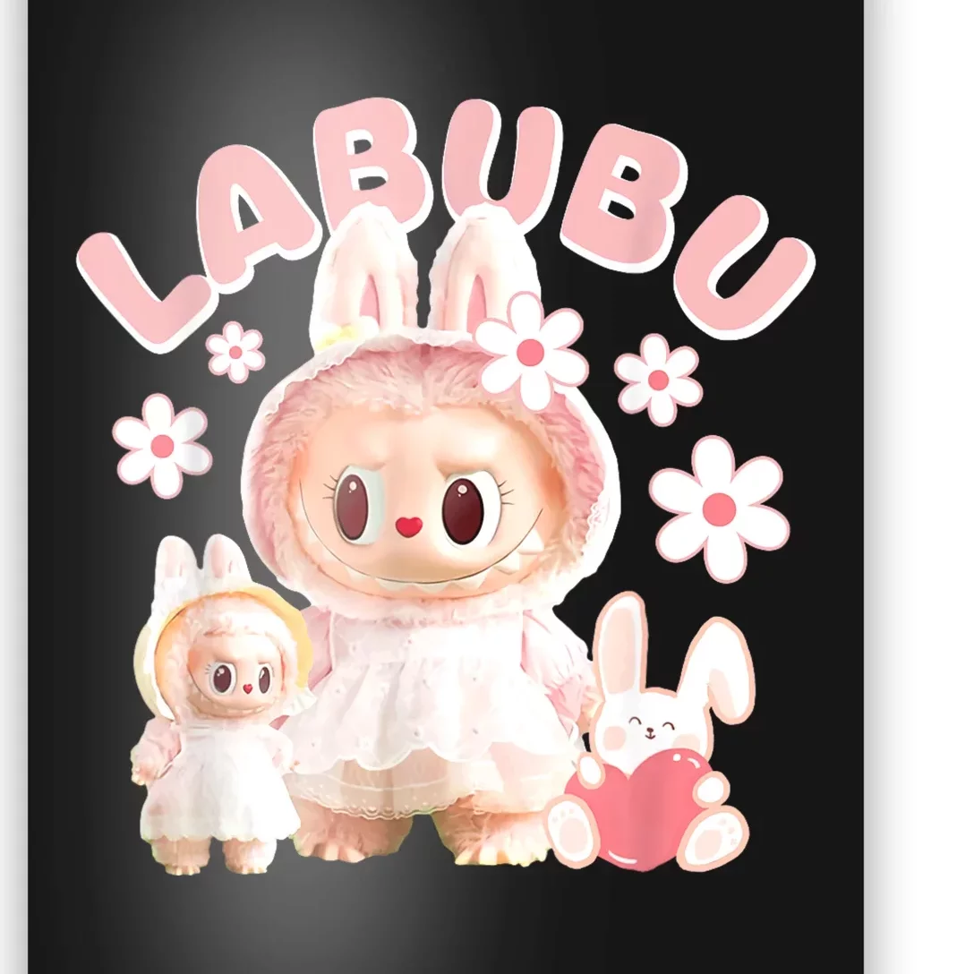 Funny Labubu Cute Labubu The Monsters Meme Poster