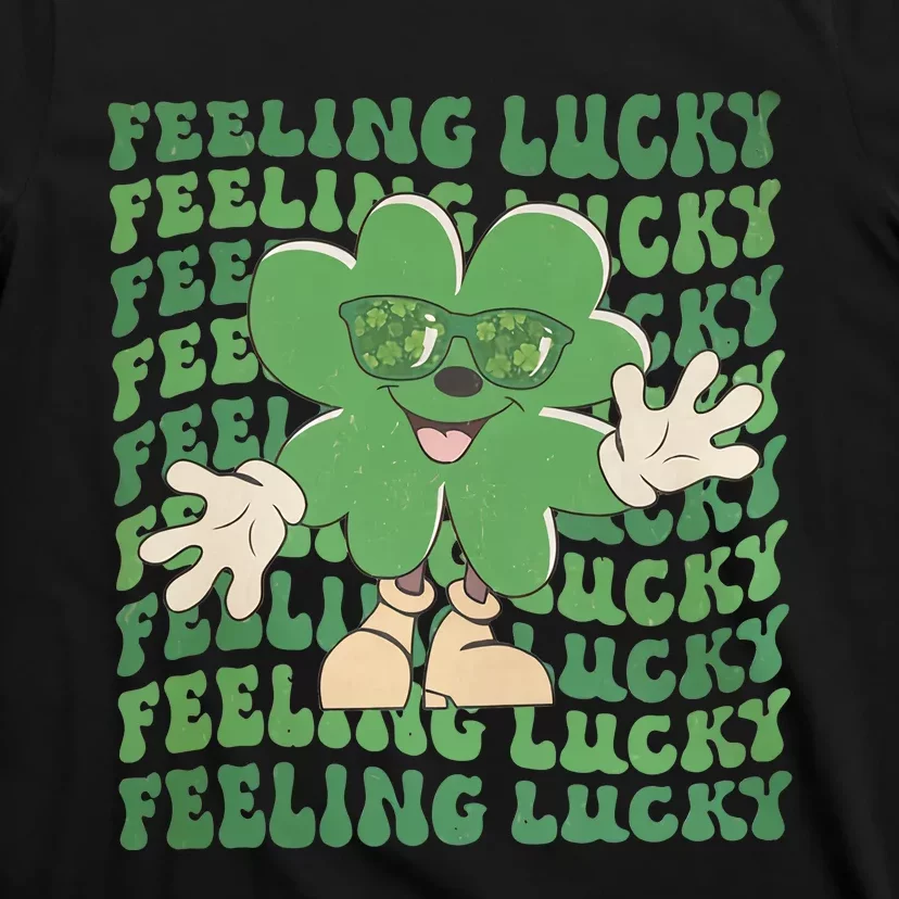 Feeling Lucky Cute Saint Patrick Day Gift Idea T-Shirt