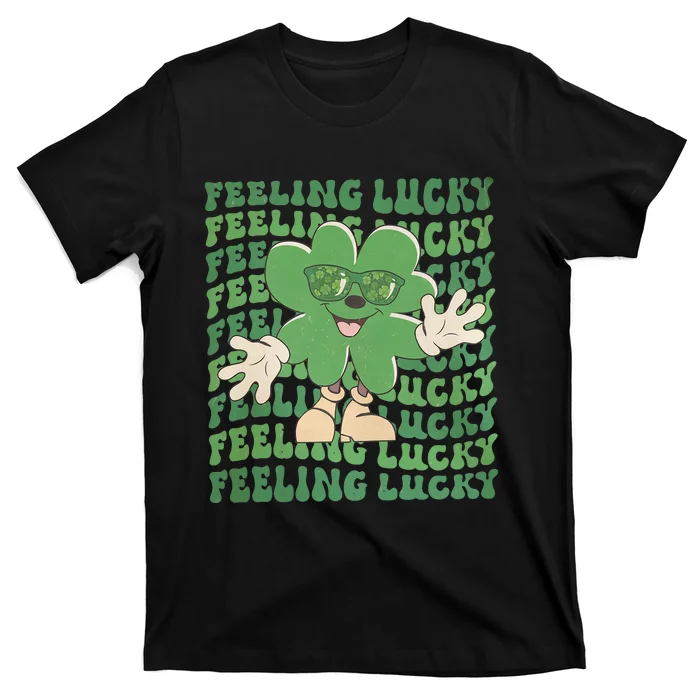 Feeling Lucky Cute Saint Patrick Day Gift Idea T-Shirt