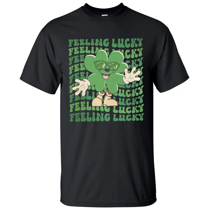 Feeling Lucky Cute Saint Patrick Day Gift Idea Tall T-Shirt