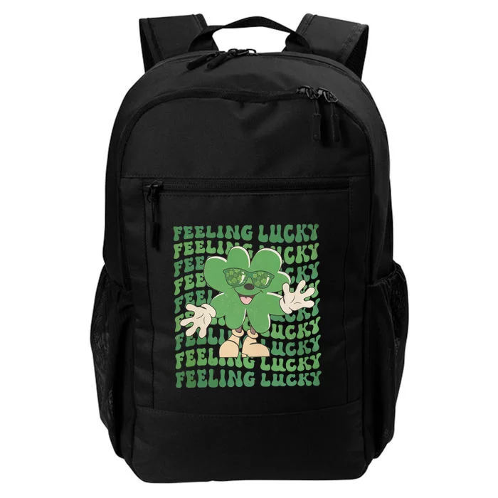 Feeling Lucky Cute Saint Patrick Day Gift Idea Daily Commute Backpack