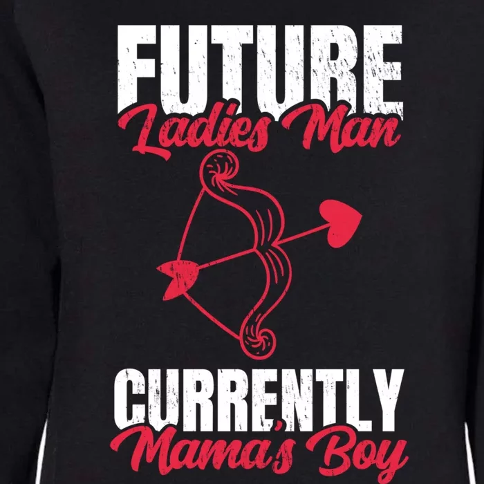 Future Ladies Currently Mama's For Valentines Day Funny Gift Womens California Wash Sweatshirt