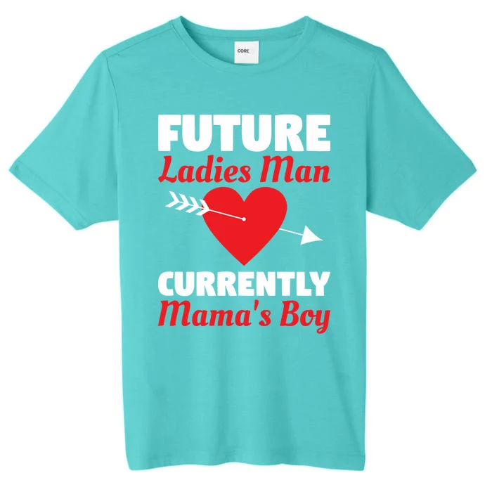 Future Ladies Currently Mama's Valentines Day Gift ChromaSoft Performance T-Shirt