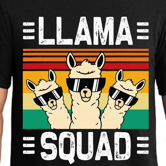 Funny Llama Cute Llama Alpaca Pajama Set