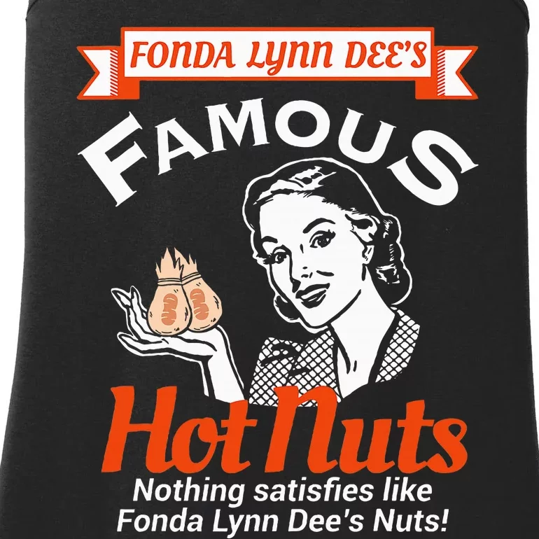 Fonda Lynn Dees Nuts Satisfies Ladies Essential Tank