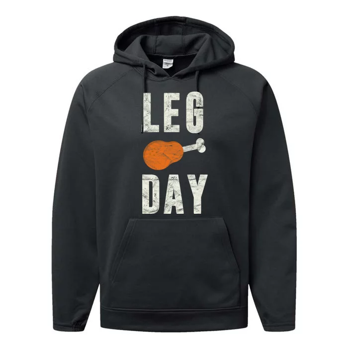 Fun Leg Day Thanksgiving Gifts Pilgrim Costume Turkey Day Performance Fleece Hoodie