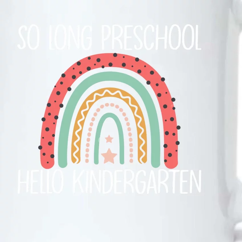 Funny Last Day PreK So Long PreK Hello Kindergarten Gift Black Color Changing Mug