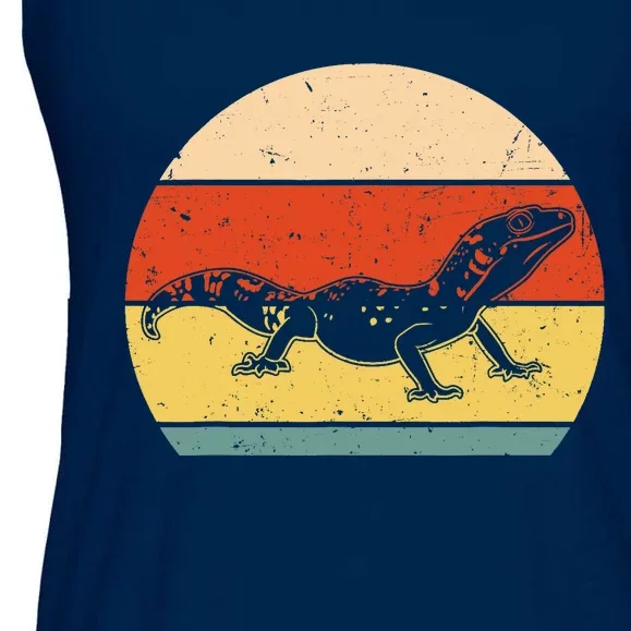 Funny Lizard Design For Leopard Gecko Zoo Animal Ladies Essential Flowy Tank