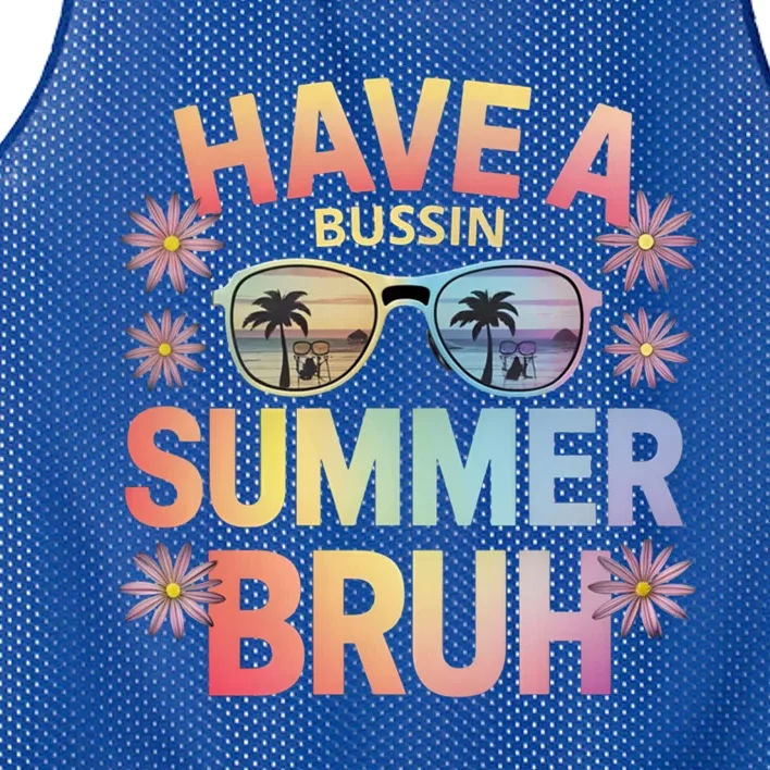 Funny Last Day Of School Gift Mesh Reversible Basketball Jersey Tank