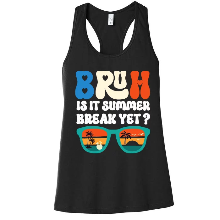 Funny Last Day Of School Women's Racerback Tank