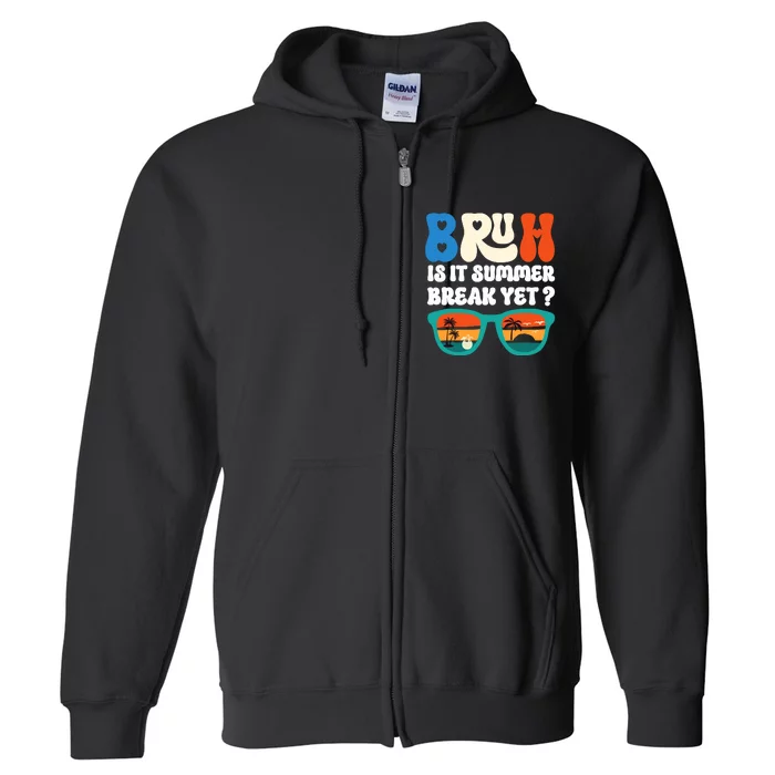 Funny Last Day Of School Full Zip Hoodie