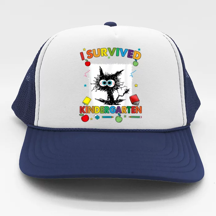 Funny Last Day Of Kindergarten Graduation Teacher Trucker Hat