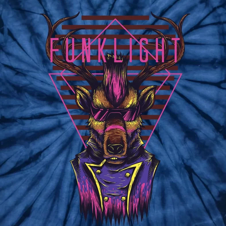 Funk Light Design Tie-Dye T-Shirt