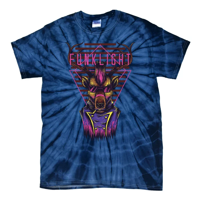 Funk Light Design Tie-Dye T-Shirt