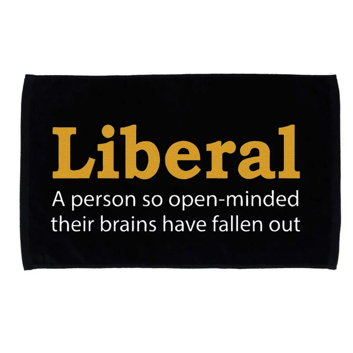 Funny Liberal Democratic Party Conservative Microfiber Hand Towel