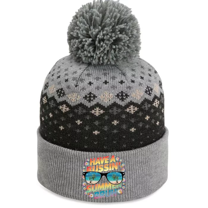 Funny Last Day Of School Gift The Baniff Cuffed Pom Beanie