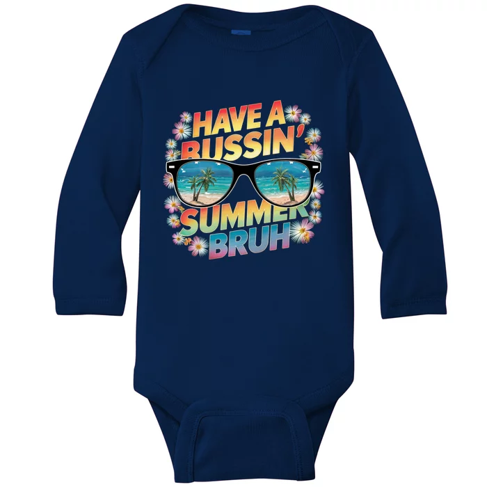 Funny Last Day Of School Gift Baby Long Sleeve Bodysuit