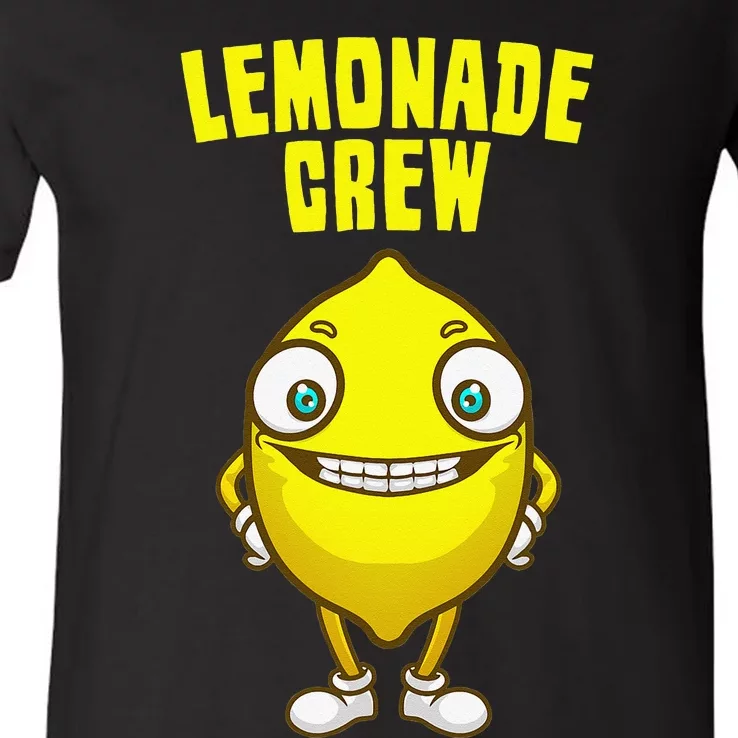 Funny Lemonade Design For  Lemon Fruit Juice Lovers V-Neck T-Shirt