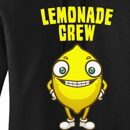 Funny Lemonade Design For  Lemon Fruit Juice Lovers Women's Pullover Hoodie