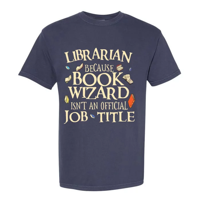 Funny Library Design For Men Women Book Reading Lovers Garment-Dyed Heavyweight T-Shirt