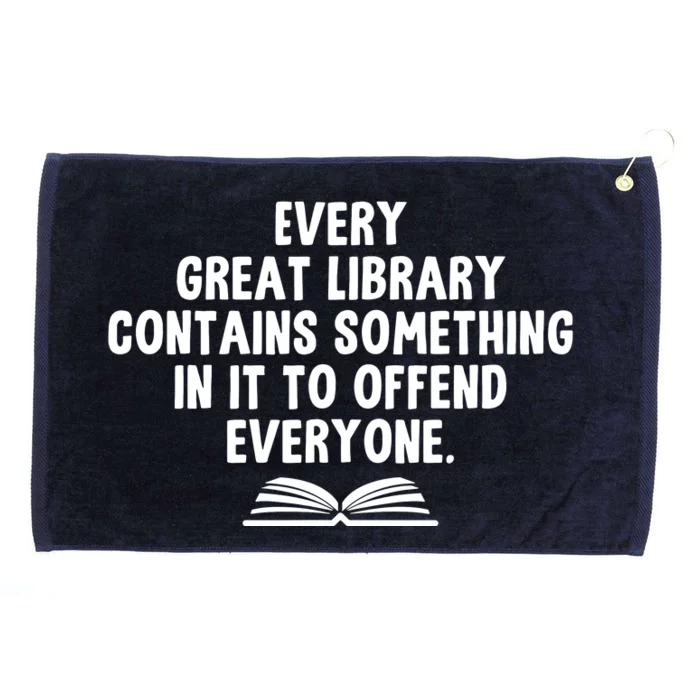 Funny Librarians Every Great Library Banned Books Lover Grommeted Golf Towel