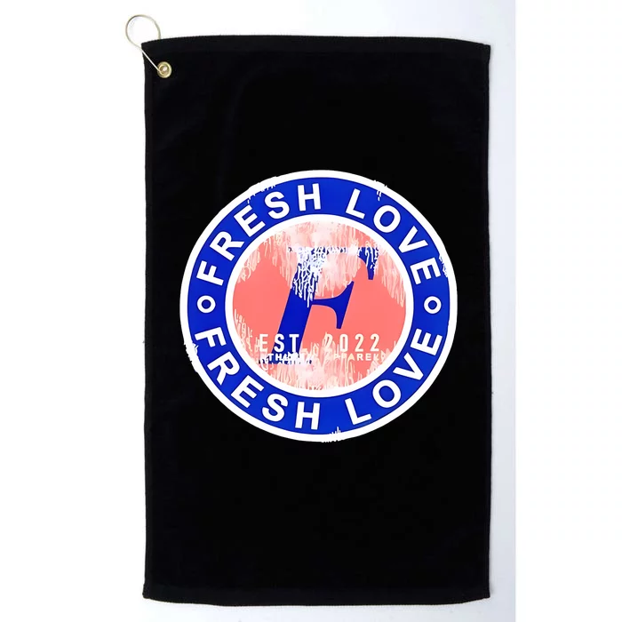 Fresh Love Essential Platinum Collection Golf Towel