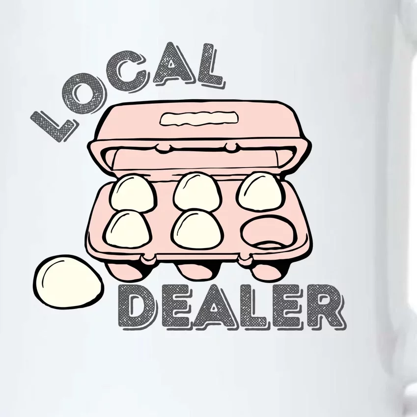 Funny Local Egg Dealer Black Color Changing Mug