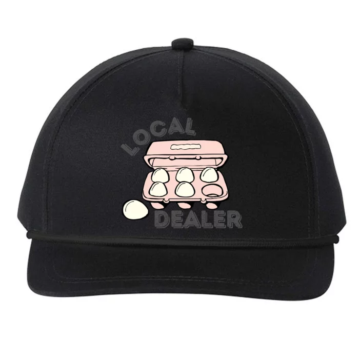 Funny Local Egg Dealer Snapback Five-Panel Rope Hat