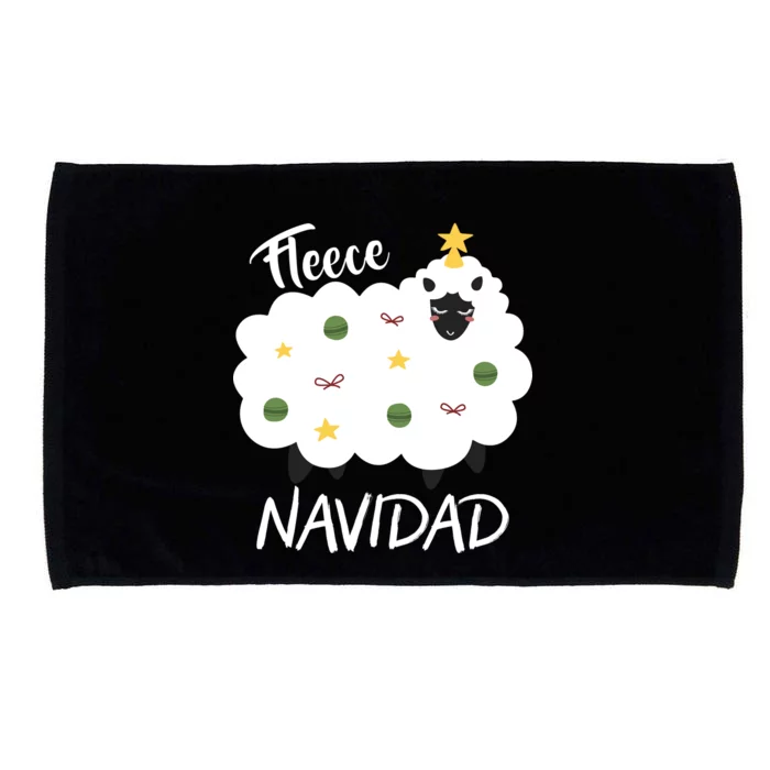 Fleece Navidad Microfiber Hand Towel