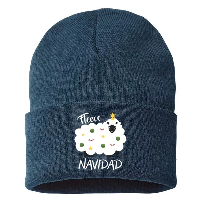 Fleece Navidad Sustainable Knit Beanie