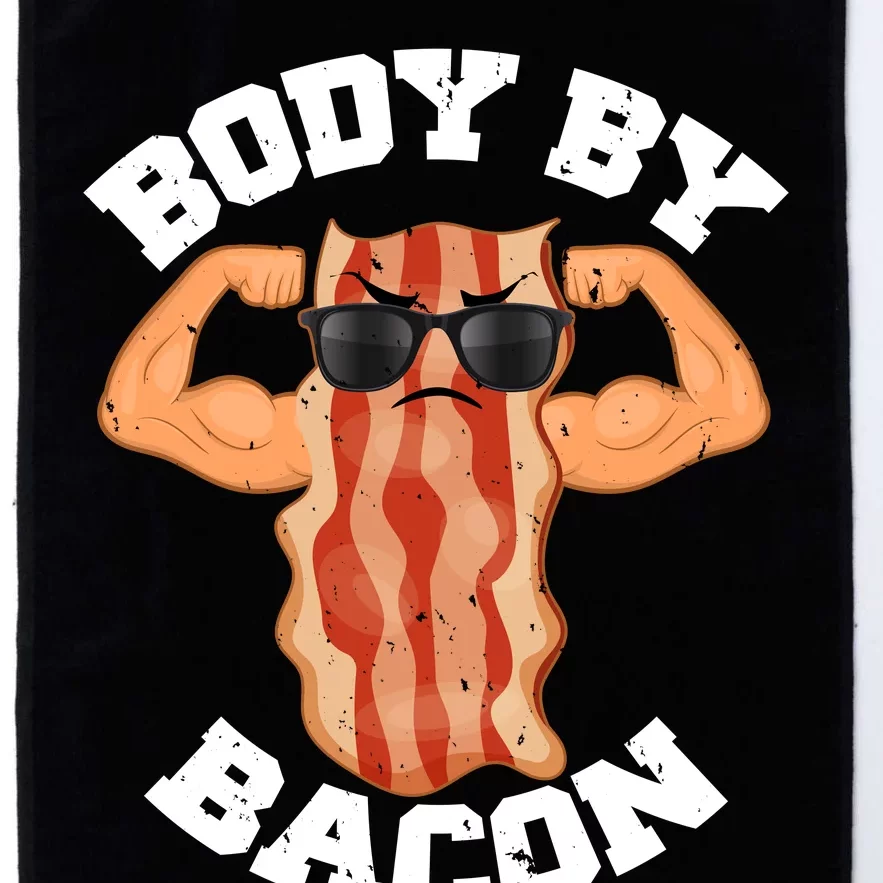 Flexing Body by Bacon Platinum Collection Golf Towel