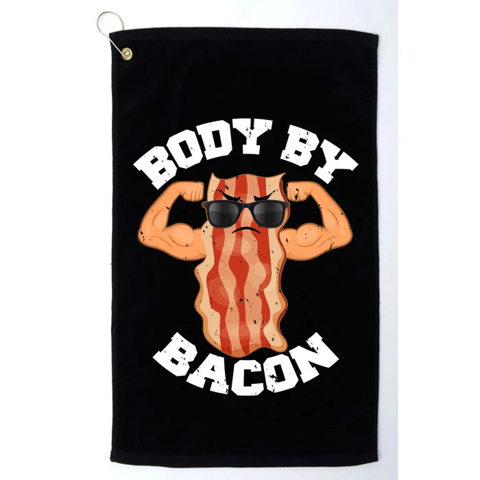 Flexing Body by Bacon Platinum Collection Golf Towel