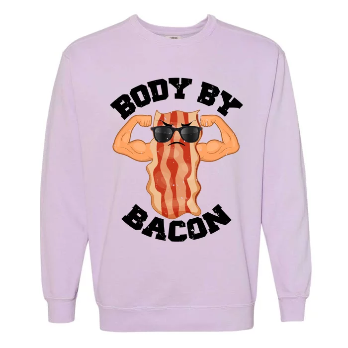 Flexing Body by Bacon Garment-Dyed Sweatshirt