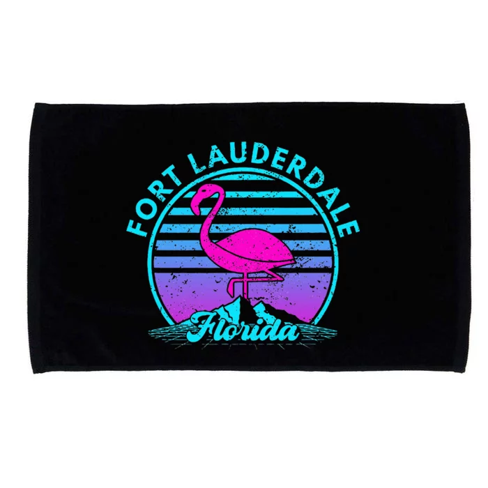 Fort Lauderdale Florida Microfiber Hand Towel