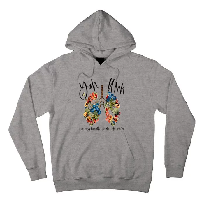 Floral Lung Flowers Tall Hoodie