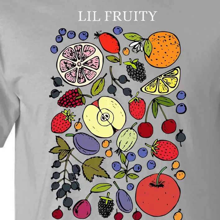 Funny Lil Fruity Lgbtq Subtle Lesbian Lgbtq Pride Month Tall T-Shirt