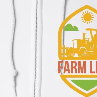 Farm Livin Full Zip Hoodie