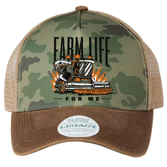 Farm Life For Me Tractor Legacy Tie Dye Trucker Hat