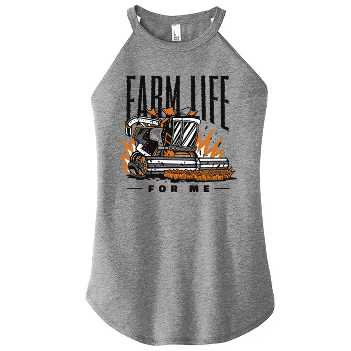 Farm Life For Me Tractor Women’s Perfect Tri Rocker Tank