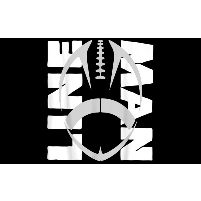 Football Lineman Bumper Sticker