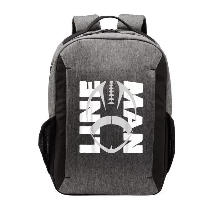 Football Lineman Vector Backpack